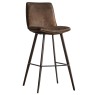 Gallery Direct Palmer Barstool, Brown Gallery Direct Palmer Barstool, Brown
