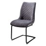 Armin Dining Chair- Secilia Anthracite Armin Dining Chair- Secilia Anthracite
