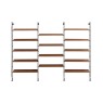 Kartell Adam Wood by Philippe Starck 14 Shelf Bookcase Dark Wood Kartell Adam Wood by Philippe Starck 14 Shelf Bookcase Dark Wood