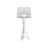 Kartell Bourgie by Ferruccio Laviani Crystal Lamp
