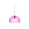 Kartell Fly by Ferruccio Laviani Small Cardinal Red Lamp