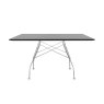 Kartell Glossy by Antonio Citterio Black Square Table