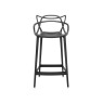 Kartell Masters by Phillippe Starck Stool H.65 Black