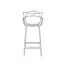 Kartell Masters by Phillippe Starck Stool H.65 Chrome Metallic Kartell Masters by Phillippe Starck Stool H.65 Chrome Metallic