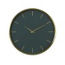 Timora Dark Green Clock Timora Dark Green Clock