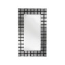Multi Panel Grey Glass Mirror