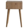 Gallery Direct Milano Side Table with Drawer Gallery Direct Milano Side Table with Drawer