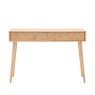 Gallery Direct Milan Oak 2 Drawer Console Table