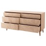 Gallery Direct Milano 6 Drawer Chest Gallery Direct Milano 6 Drawer Chest