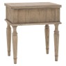 Gallery Direct Rustique 1 Drawer Side Table Gallery Direct Rustique 1 Drawer Side Table
