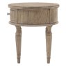 Gallery Direct Rustique Round Side Table Gallery Direct Rustique Round Side Table