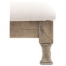 Gallery Direct Rustique Dressing Stool Gallery Direct Rustique Dressing Stool