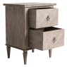 Gallery Direct Rustique 2 Drawer Bedside Table Gallery Direct Rustique 2 Drawer Bedside Table