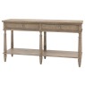 Gallery Direct Rustique 2 Drawer Console Table Gallery Direct Rustique 2 Drawer Console Table