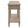 Gallery Direct Rustique 2 Drawer Console Table Gallery Direct Rustique 2 Drawer Console Table