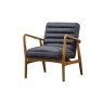 Bramble Antique Mid-Century Modern Ebony Armchair