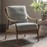 Gallery Direct Reliant Mid Century Modern armchair | Natural Linen Gallery Direct Reliant Mid Century Modern armchair | Natural Linen