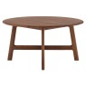 Madrid Mid- Century Walnut Round Coffee Table Madrid Mid- Century Walnut Round Coffee Table