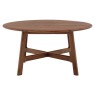 Madrid Mid- Century Walnut Round Coffee Table Madrid Mid- Century Walnut Round Coffee Table