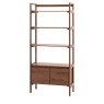 Gallery Direct Madrid Open Display Unit, Walnut Gallery Direct Madrid Open Display Unit, Walnut