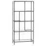 Gallery Direct Rothbury Bronze Display Unit Gallery Direct Rothbury Bronze Display Unit