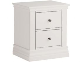 Painted 2 Drawer Bedside