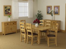Salisbury oak dining collection