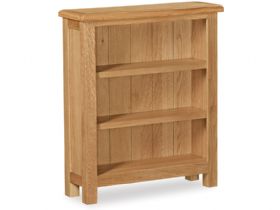 Winchester oak low bookcase
