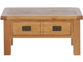 Winchester Oak Coffee Table With Drawer