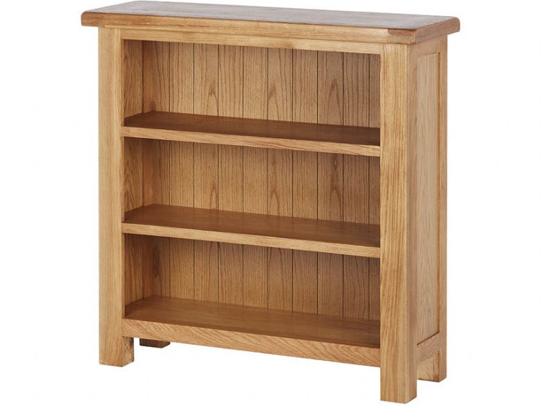 Winchester Oak Low Deep Bookcase