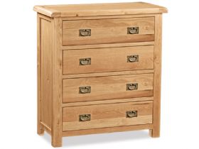 Winchester oak 4 drawer chest