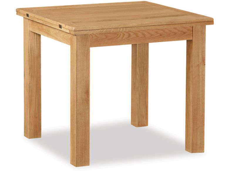 Salisbury oak square flip top table