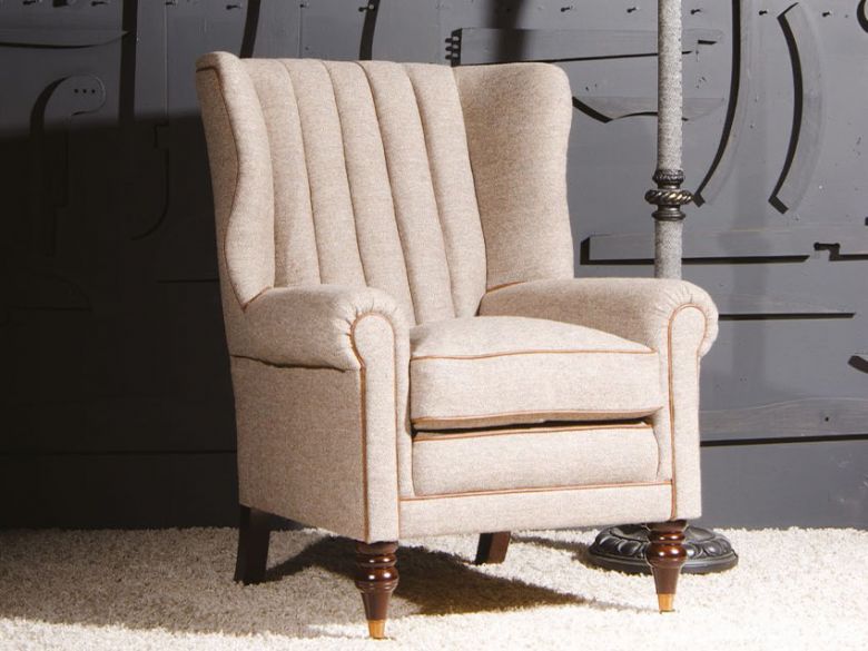 Tetrad Harris Tweed Dunmore Chair | Furniture Barn