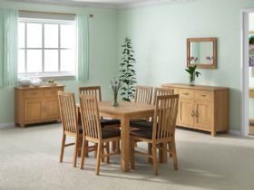 Oxford oak dining collection