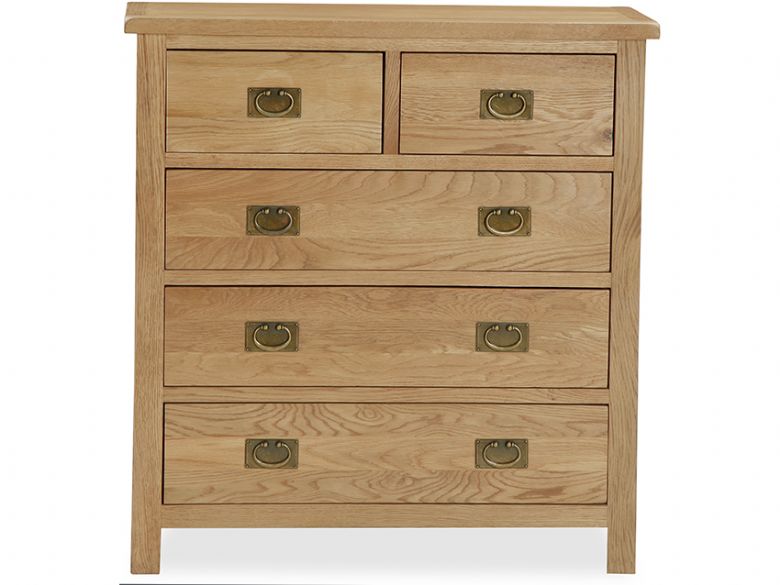 Salisbury oak 5 drawer chest