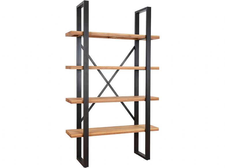 Yukon wood and metal shelving unit interest free credit available