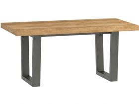 Yukon oak coffee table available at Furniture Barn