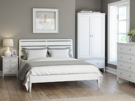 Louis modern white bedroom furniture collection