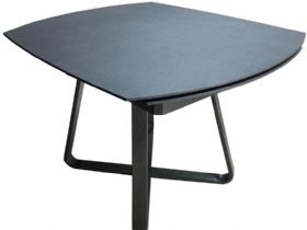 Xavier grey extending dining table available at Furniture Barn