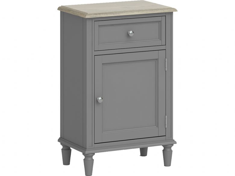Ellison grey painted telephone table available at Furniture Barn