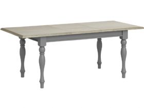 Ellison grey small extending dining table