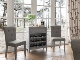 Ellison modern grey dining chair