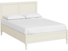 Ellison ivory double bedframe available at Furniture Barn