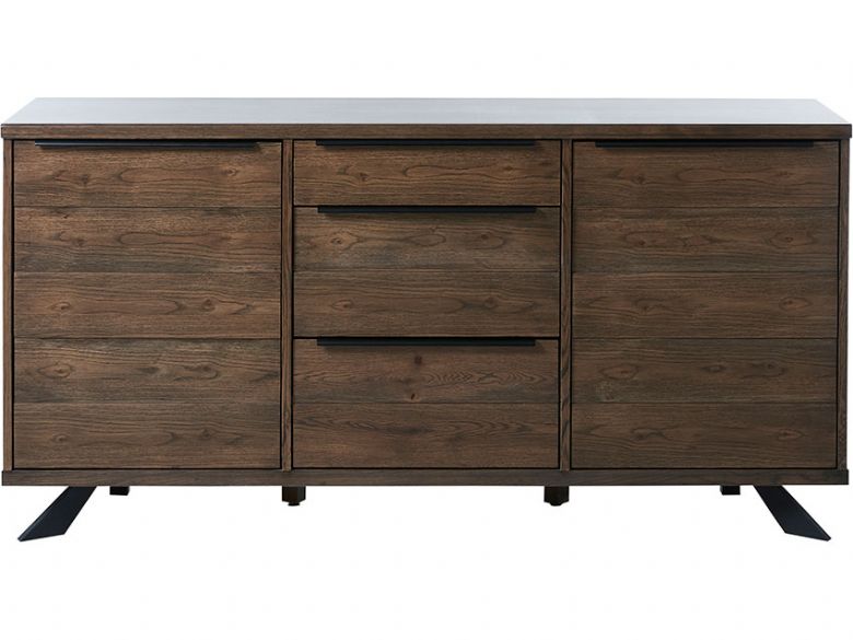 Fordham dark wood sideboard available at Furniture Barn