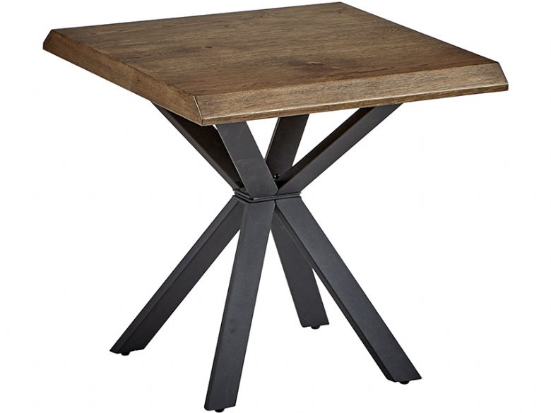 Fordham dark wood lamp table available at Furniture Barn