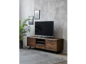 Fordham wooden TV lowboard with cable management hole