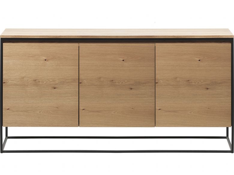 Rosta sideboard with natural oak finish