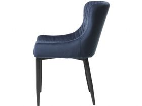 Houston contemporary blue dining chair