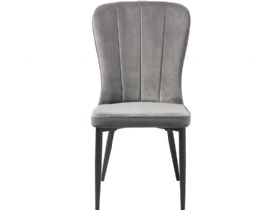 Mayfield modern grey dining chair