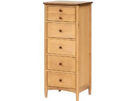 fortune woods 5 Drawer Wellington Chest